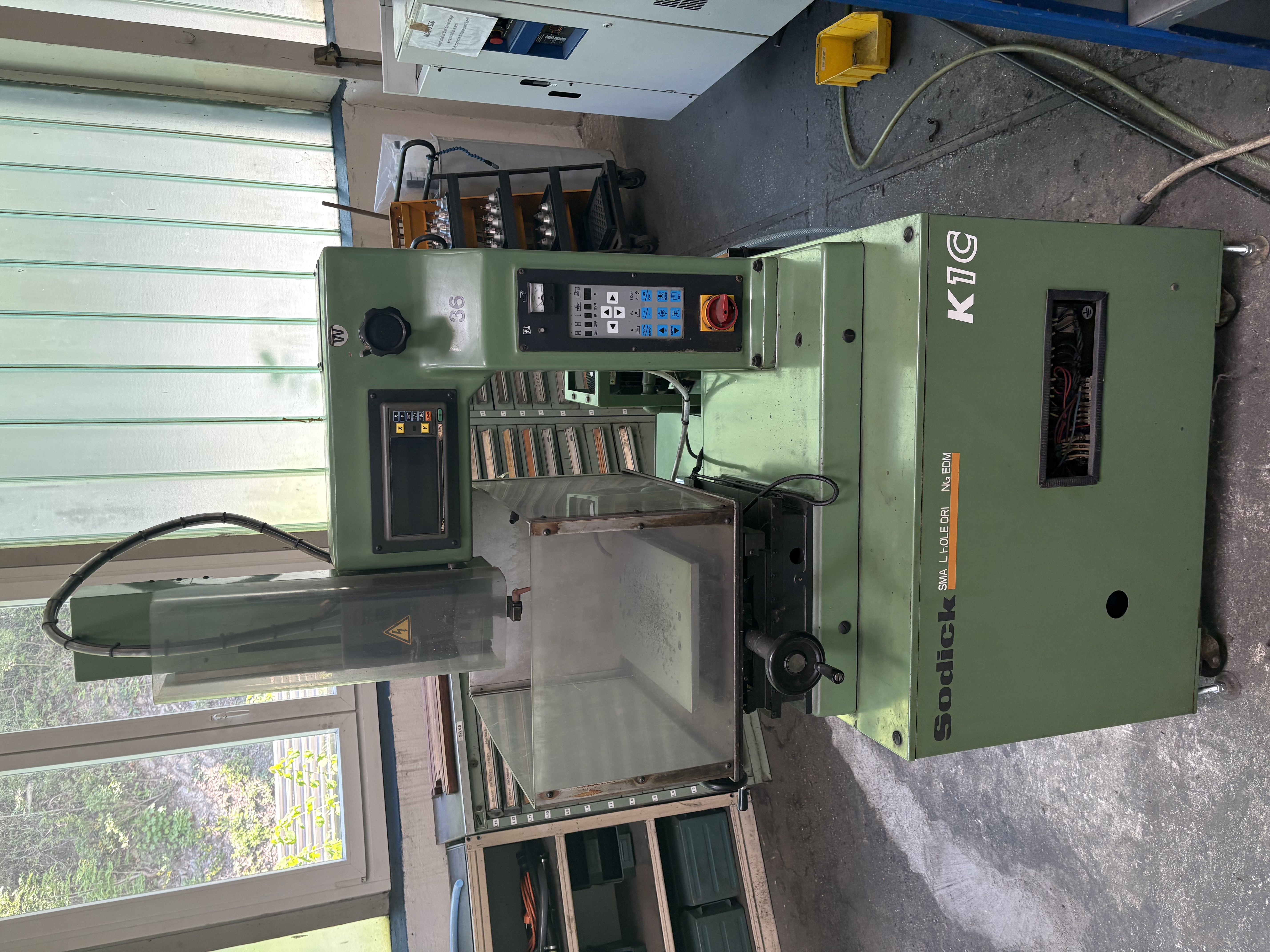 Used 2000 Sodick  K1CS-M792 Starting Hole Drilling Machine