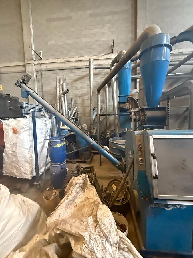 Used Tecnoecology Cable Granulator Line 1000 kg/h