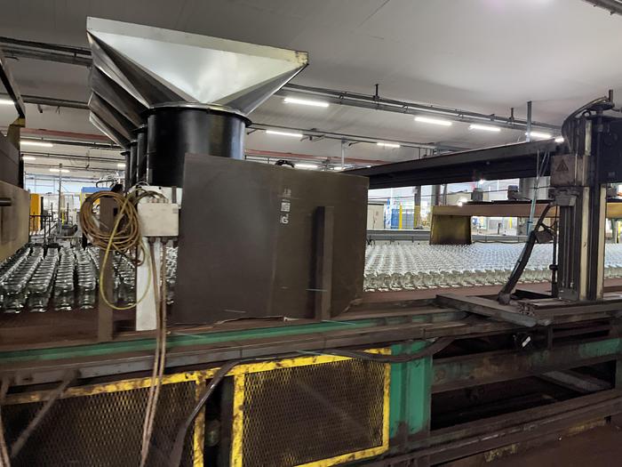 Used EMHART IS10 - EF 6 1/4 '' DG LH Hotend glass production line