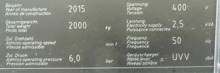 Used 2015 Elmotec Statomat EU 320
