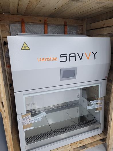 Used 2021 Lamsystems Microbiological safety cabinet BMB-II-"Laminar-S."-1,2 SAVVY Class
