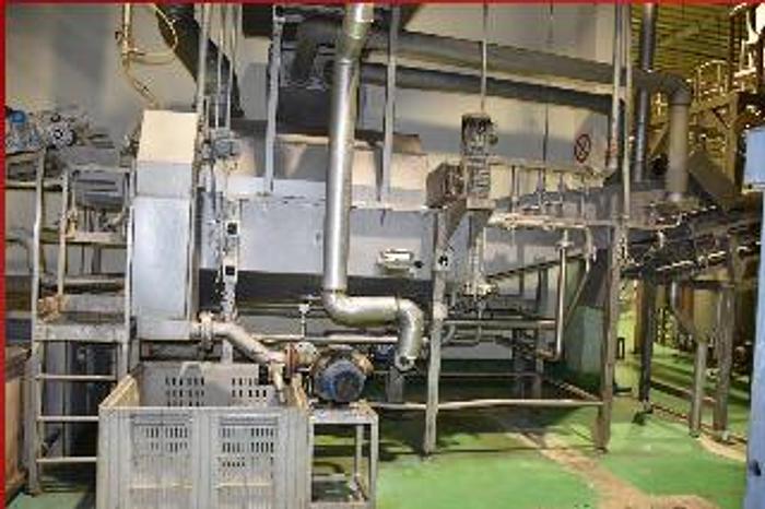 Used CHIPS LINE 420 Kg/h