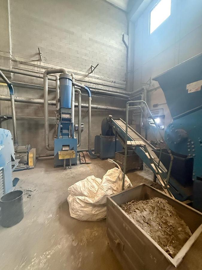 Used Tecnoecology Cable Granulator Line 1000 kg/h