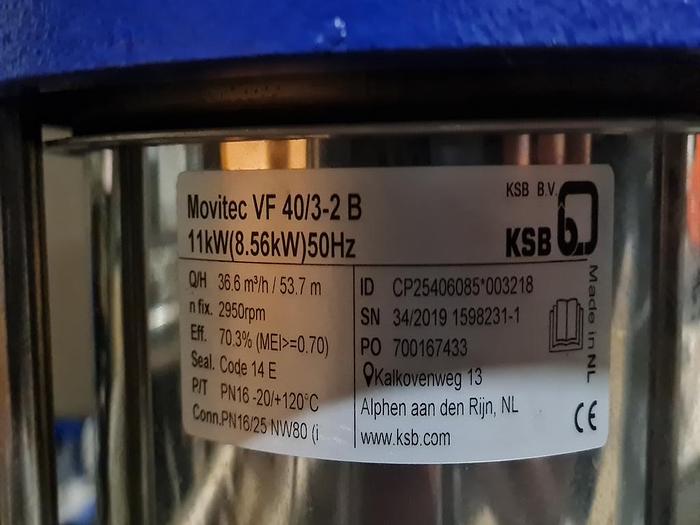 Used 4x pieces centrifugal pumps