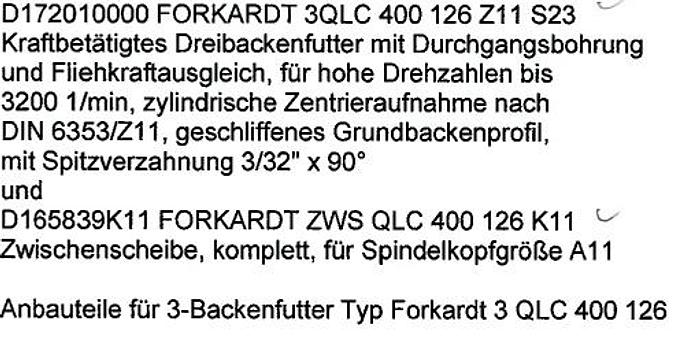 Used 2012 Traub TNA 600