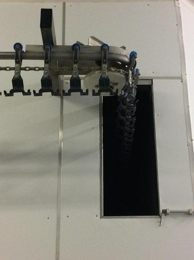 Used slaughterhouse 3500 birds/hour