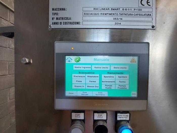 Used 2014 Alca Impianti RIVI Linear Smart 6-6-1-1