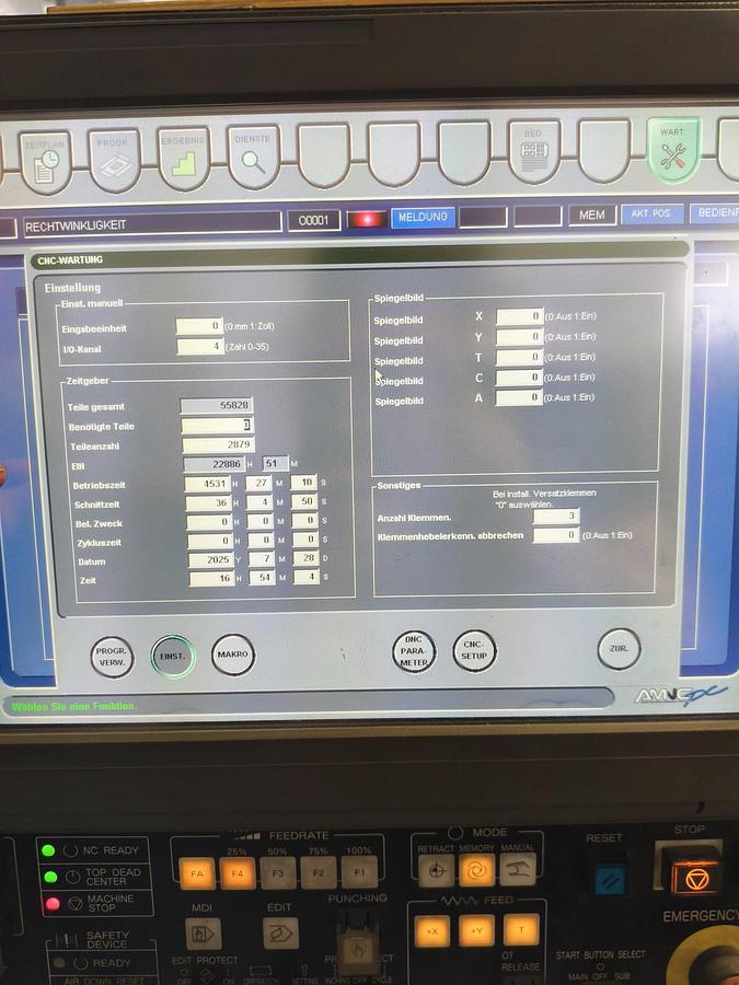 Used 2008 AMADA AC-2510 NT