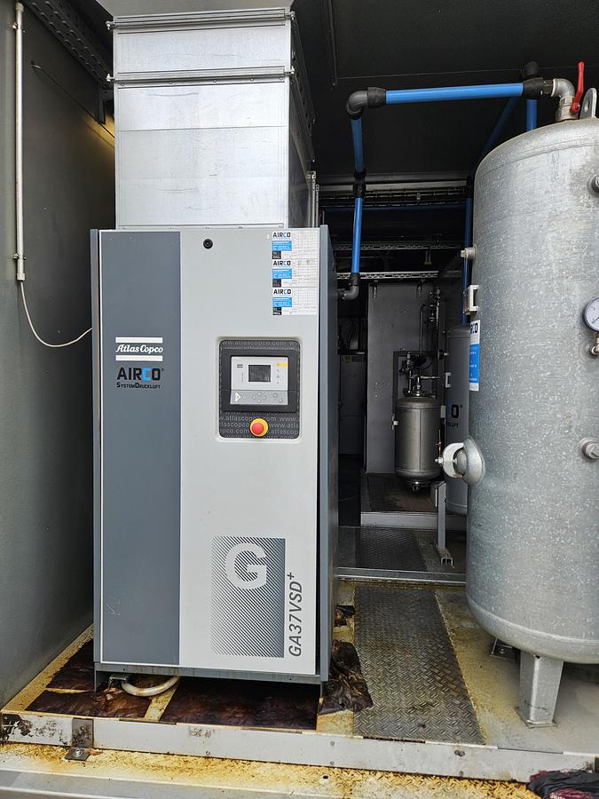 Used Airco Nitrogen container