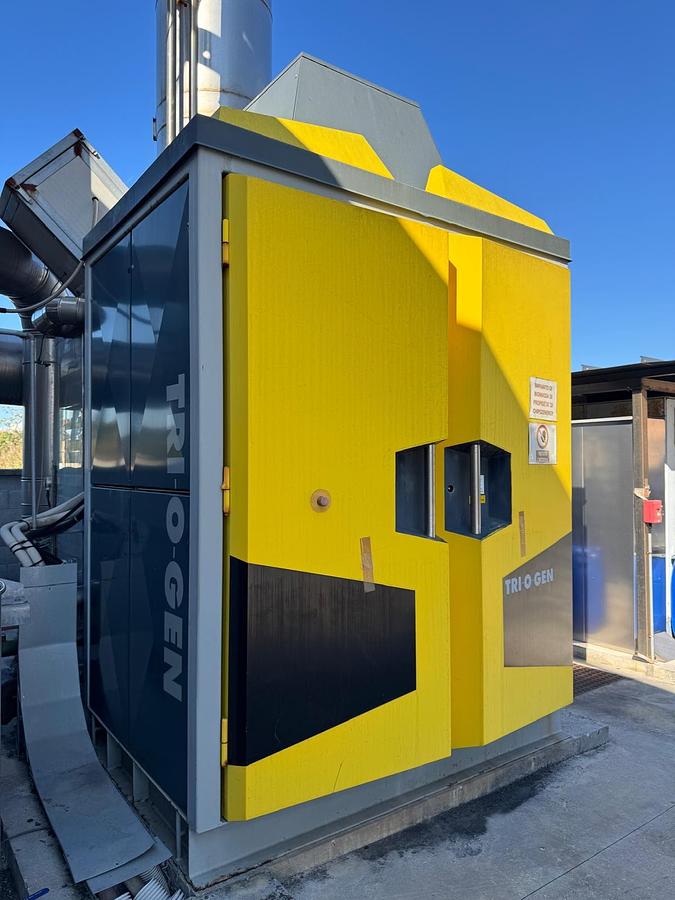 Used Triogen ORC turbine of 160 kW electrical and about 700 kW thermal