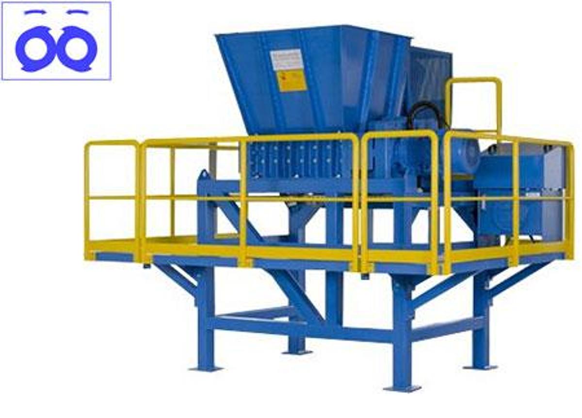 Used Used Complete Shredding and Processing Plant for Toner Cartridges and Electronic Waste 