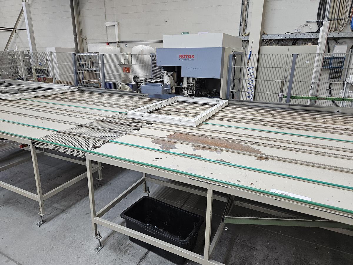 Used Schüco Production line for PVC/plastic windows