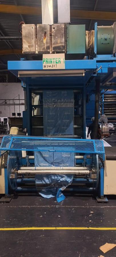 Used 2000 Carint  6-Colour Central Impression Flexo Printing Machine 