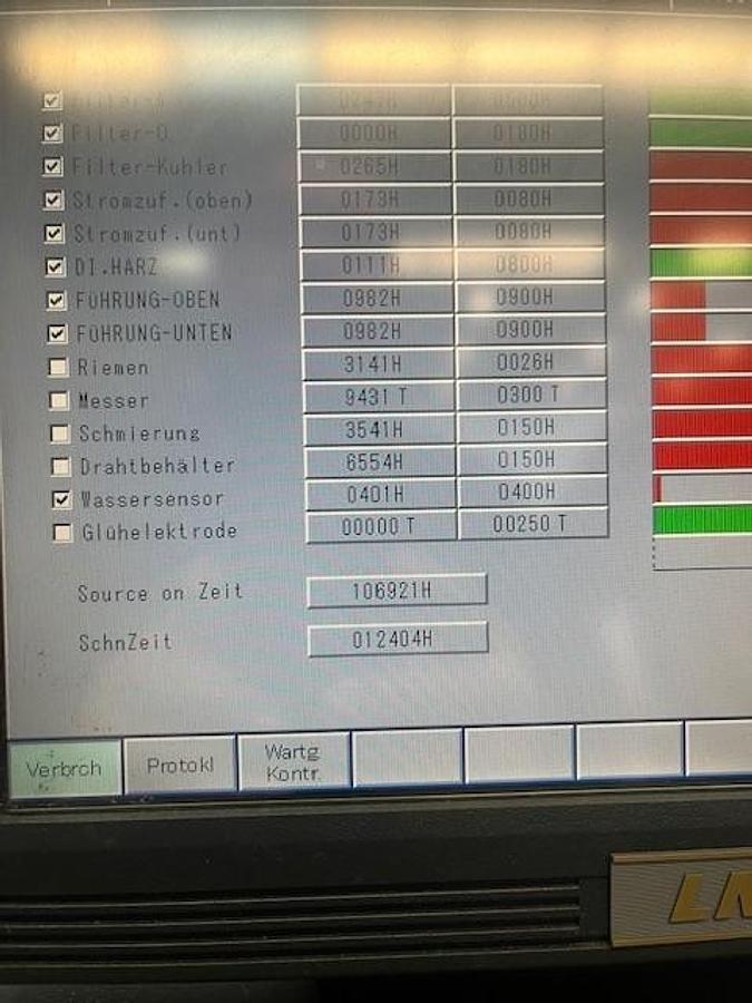 Used 2013 Sodick AG 600L Wire EDM Machine