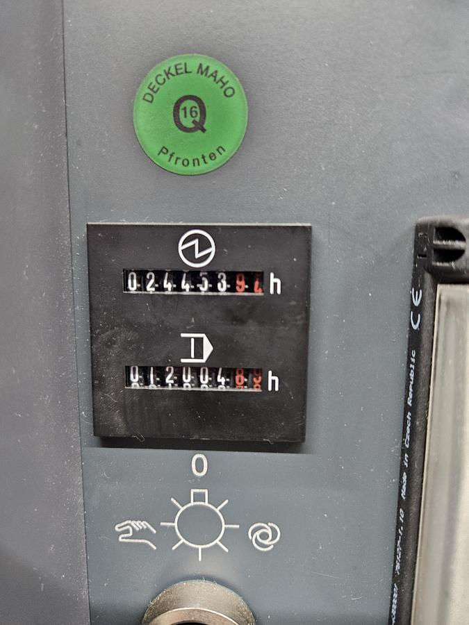 Used 2017 Deckel Maho DMC 160 duoBLOCK