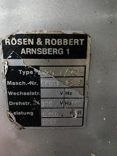 Used 1988 Rosen & Robbert