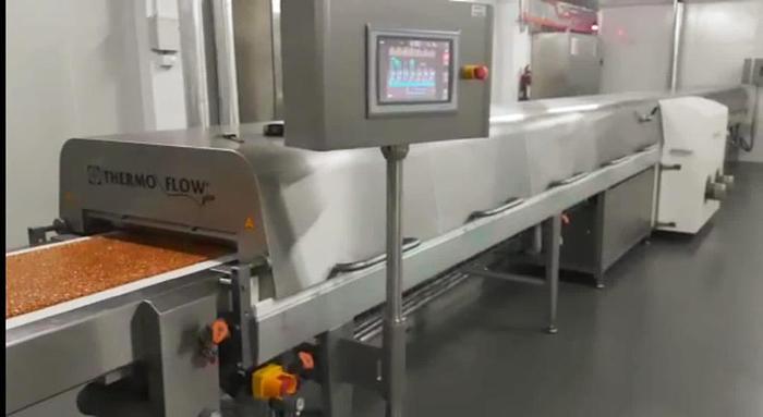 Used Sollich automatic line for granola bars