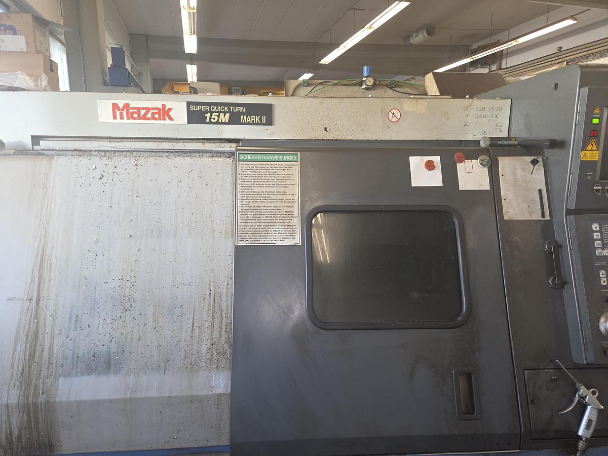 Used 1996 Mazak SQT-15M C Lathe 
