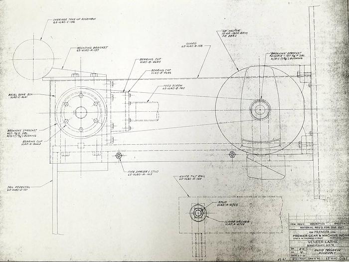 Used PREMIER GEAR LATHE
