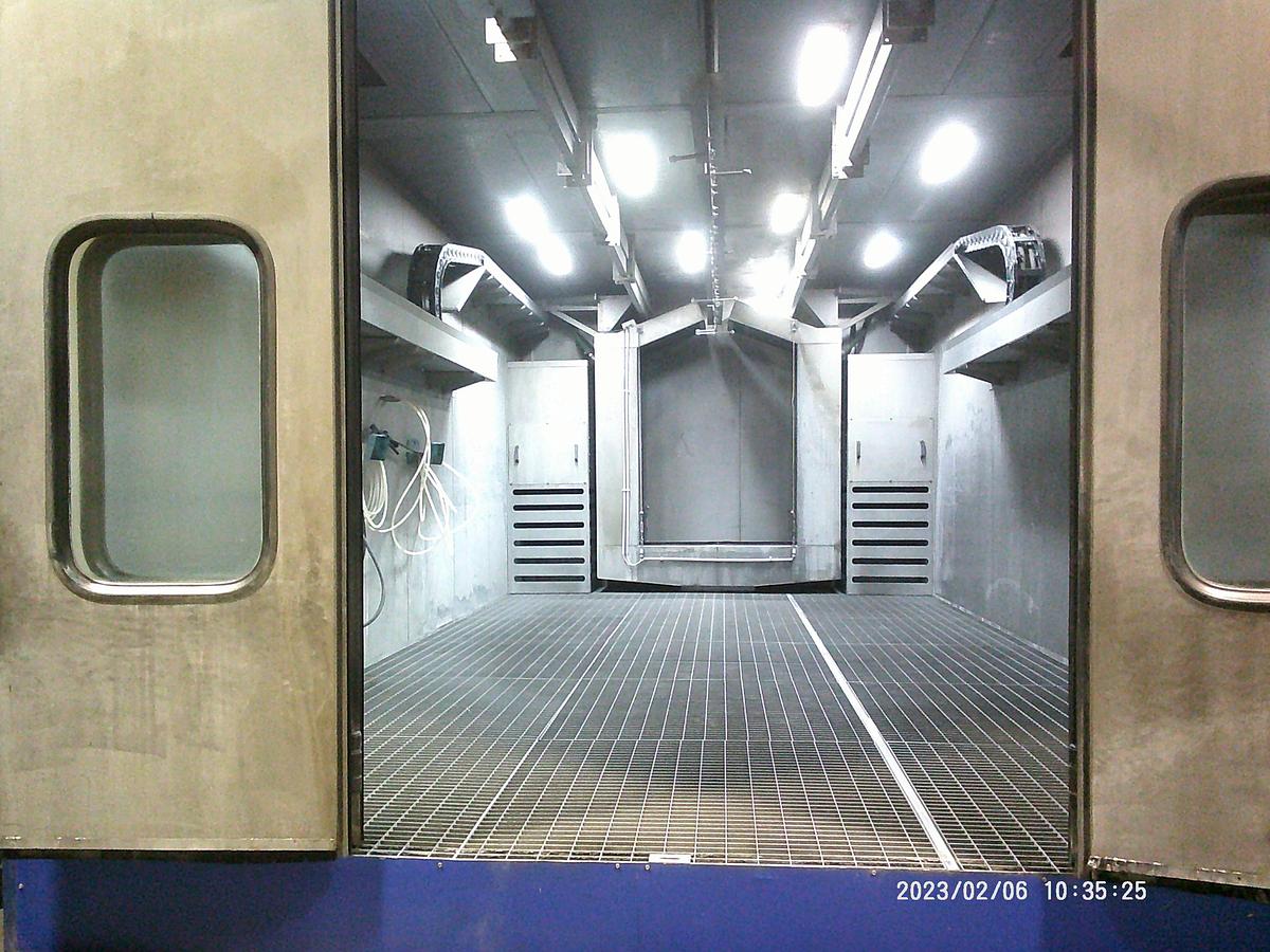 Used  2019 Eurotherm  Manual Wash Booth with Automatic Spray Ring 