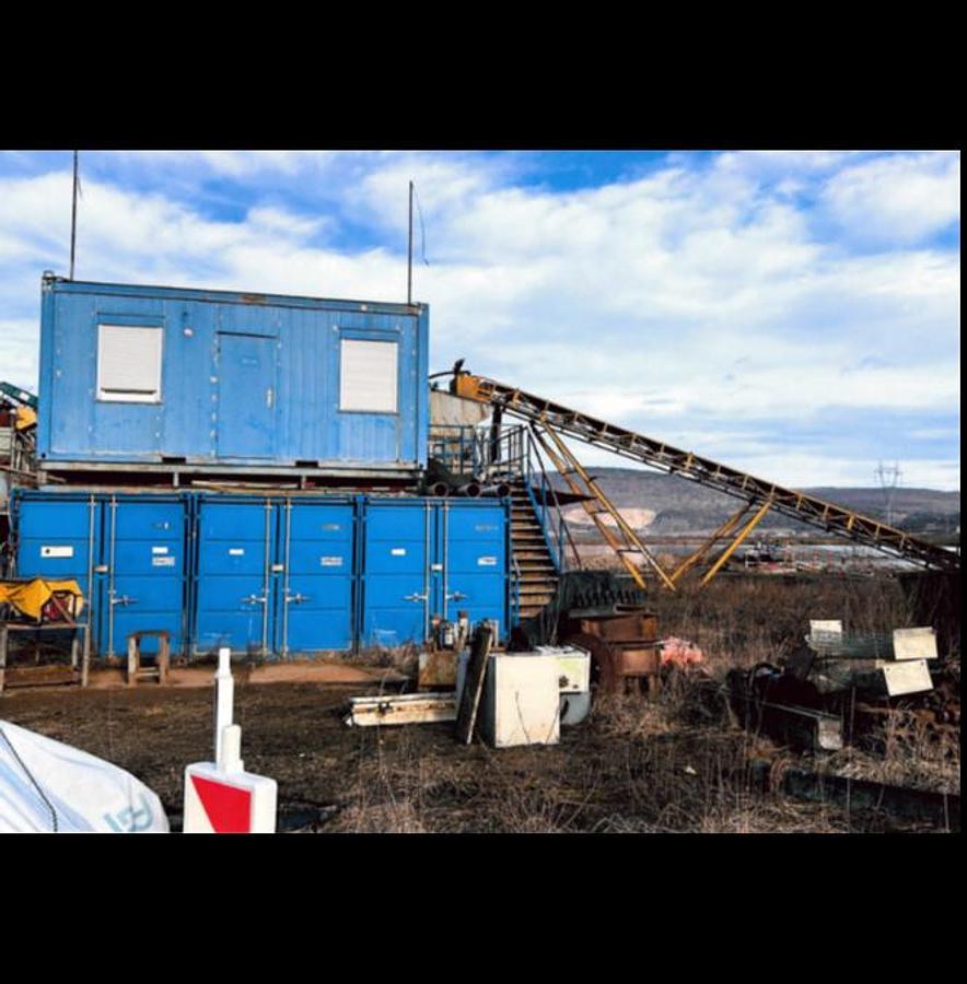 Used Used Semi-Mobile Sand and Gravel Processing Plant 