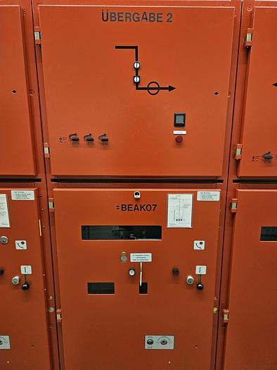 Used 1993 Siemens 88J20  10 kV Switchgear