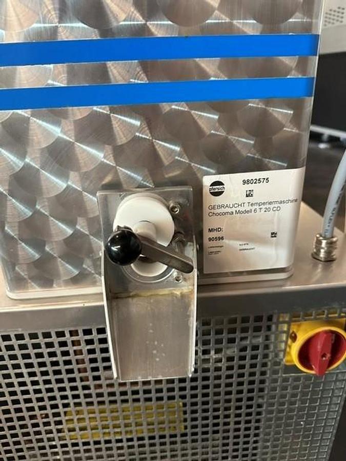 Used 2013 Chocoma 6 T 20 CD Chocolate Tempering Machine