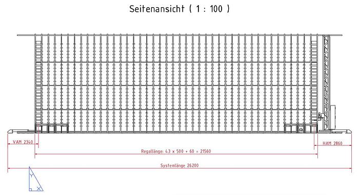 Used 2018 Automatic Small Parts Warehouse System for sale