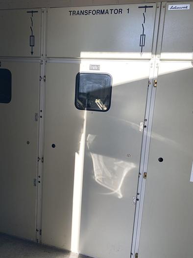 Used 2 transformers and 3 connection cabinets