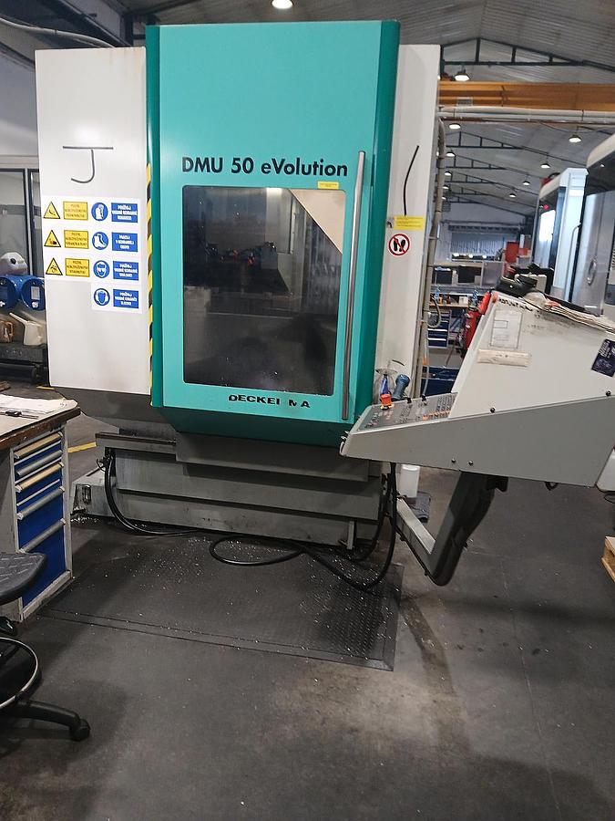 Used 1999 Deckel Maho DMU 50 Evo