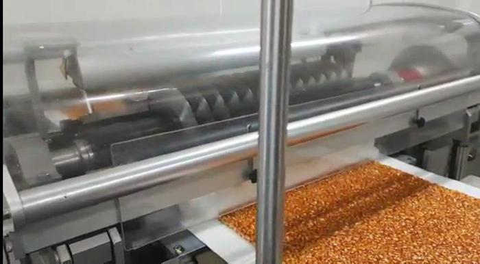 Used Sollich automatic line for granola bars