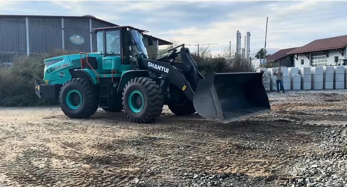 Used E-Radlader SHANTUI LE60, vollelektrisch, 20ton