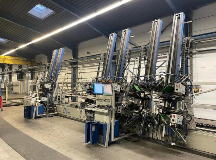 Used 2007 STÜRTZ Four-head welding line