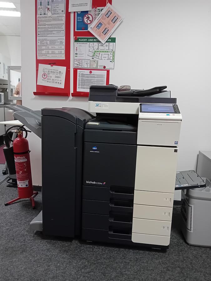 Used Konica Minolta Konica Minolta Multifunction Printer Package - C652, C284, C224e