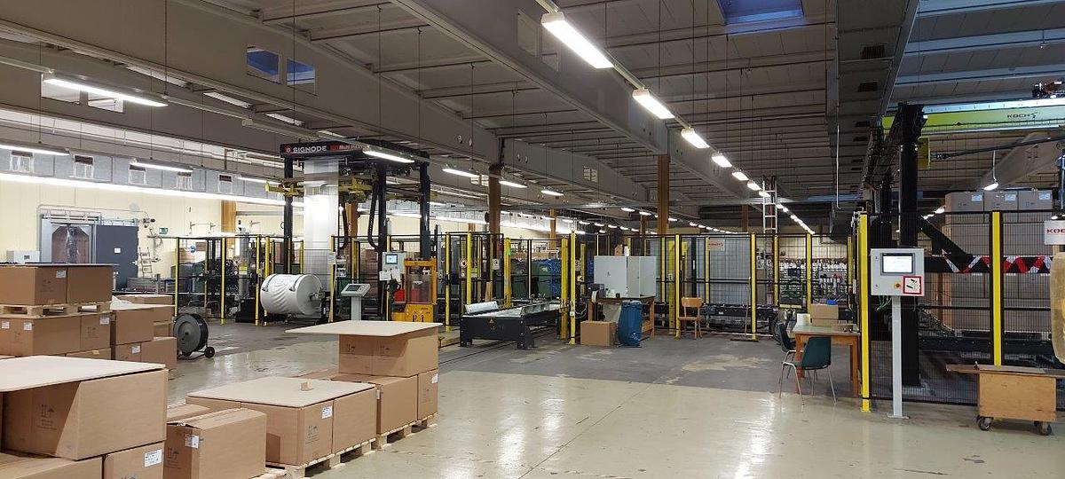 Used Lachenmeier HF042T 31KR50 Carton Palletizing Line