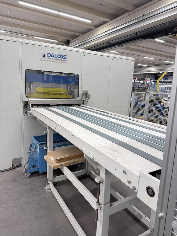 Used Dalcos Coil Punching and Bending line with Salvagnini P4-1916 Bending Center