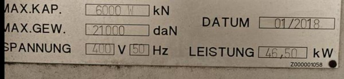 Used 2018 LVD Phoenix FL 6020