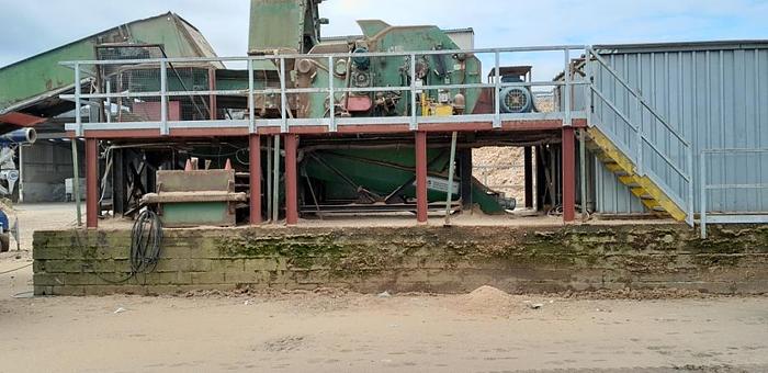 Used 2004 plant for waste wood processing