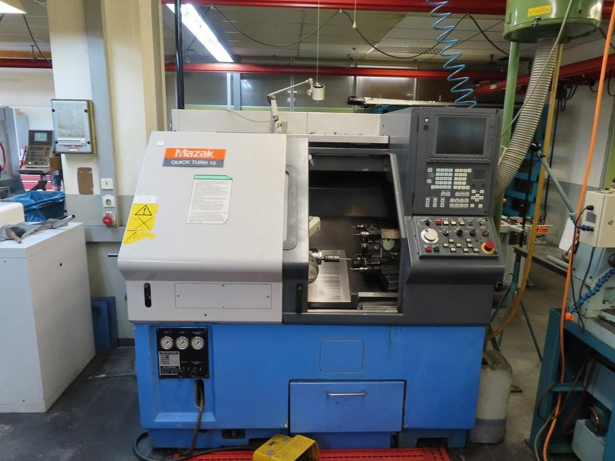 Used 1999 Mazak Quick-Turn 10/Universal 2-Axis Lathe