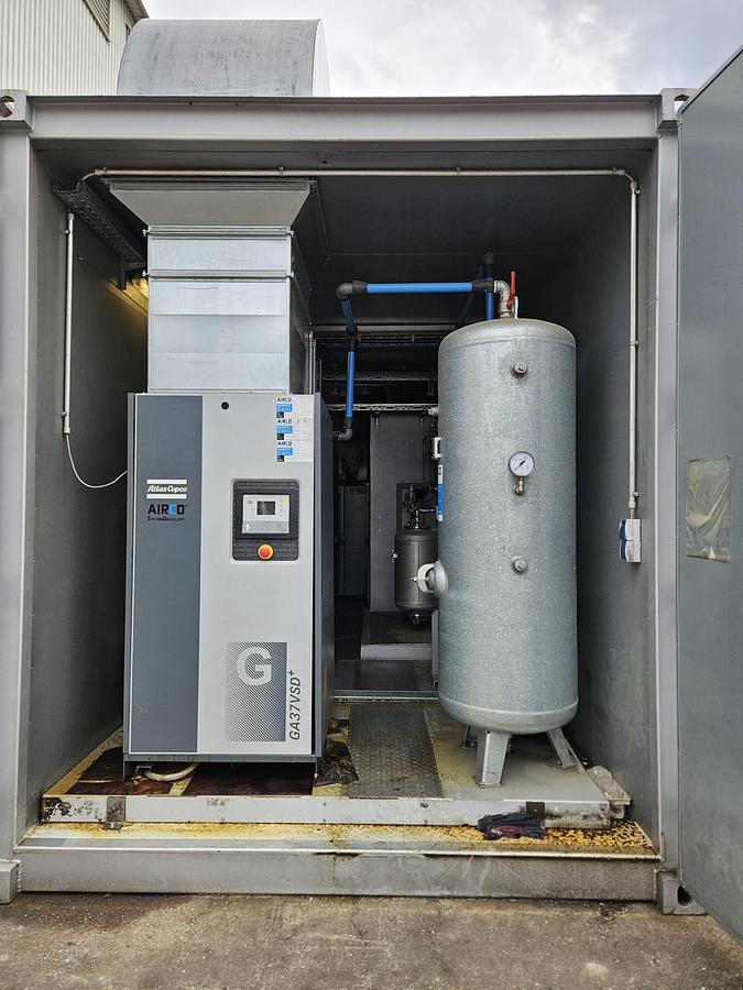 Used Airco Nitrogen container