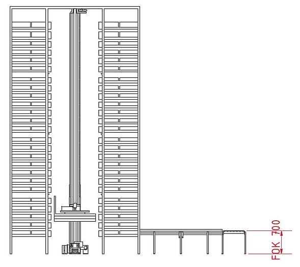 Used 2018 Automatic Small Parts Warehouse System for sale