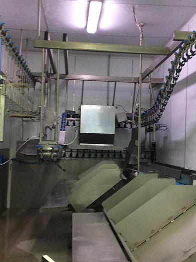 Used slaughterhouse 3500 birds/hour