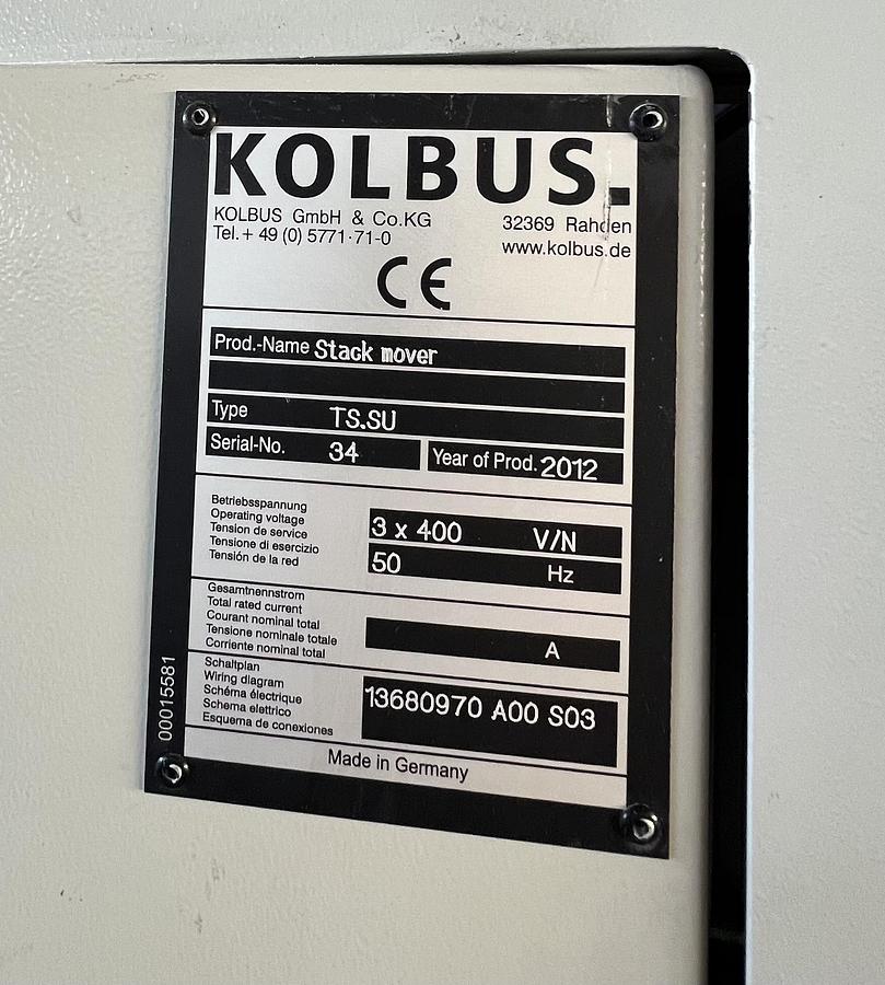Used 2012 Kolbus Book production line BF 530