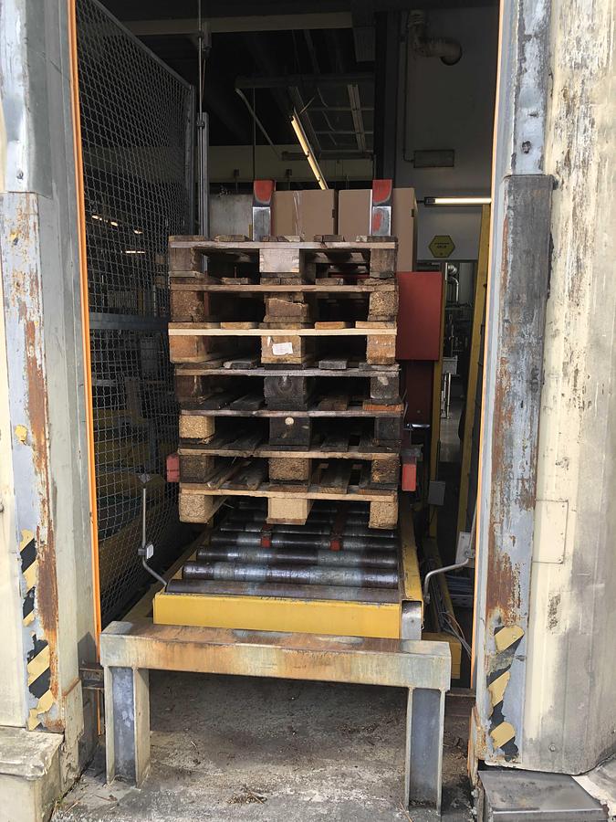 Used KEG Washing, Filling and Palletizing System