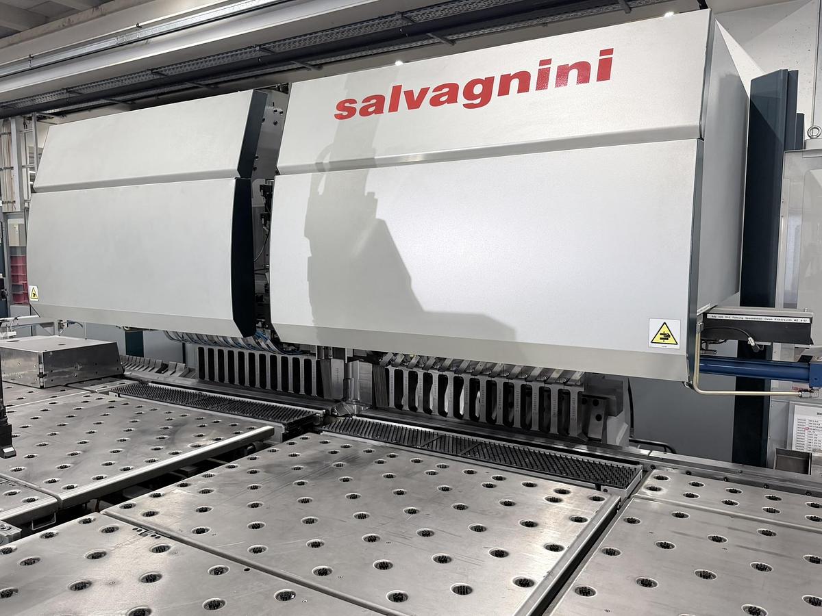 Used Dalcos Coil Punching and Bending line with Salvagnini P4-1916 Bending Center