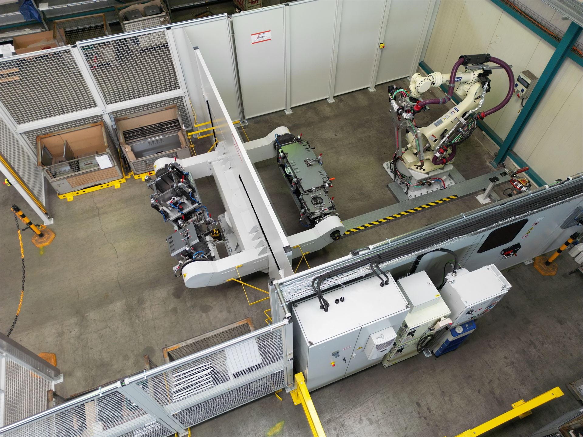 Used 2022 Femitec Spot Welding Robot System