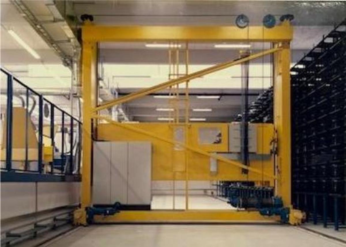 Used 1991 Fehr Honeycomb Storage System
