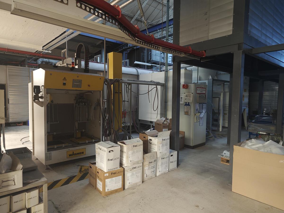 Used Wagner Powder Coating System