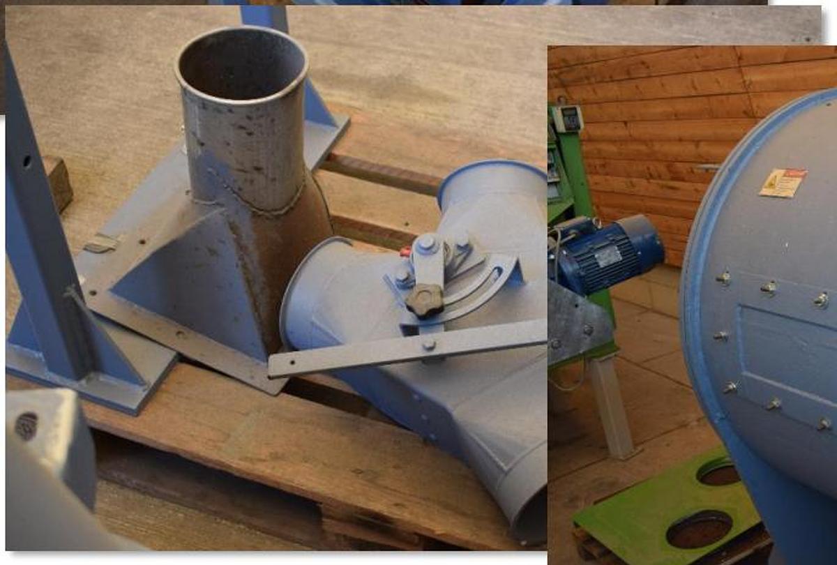 Used Herbold Cyclone Blower and Dryer