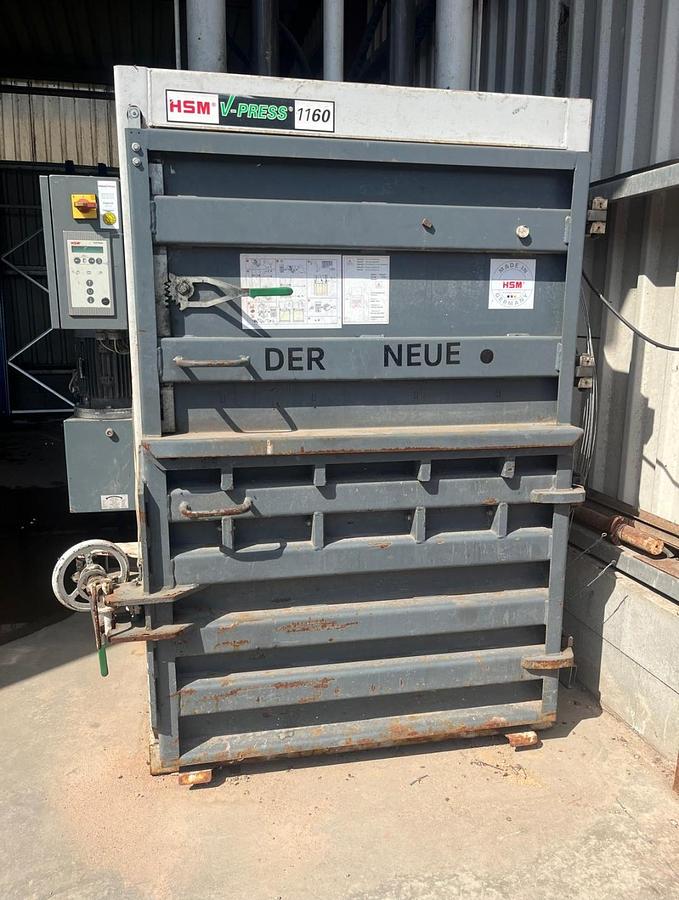 Used 2011 HSM V-Press 1160 Eco Cabinet Press